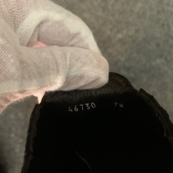 Cesare Paciotti Men's Black Leather Slip On Suede Loafers Shoes - Picture 9 of 12